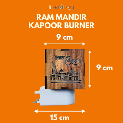 3 IN 1 Ayodhya Ram Mandir Electric Aroma Burner & Night lamp