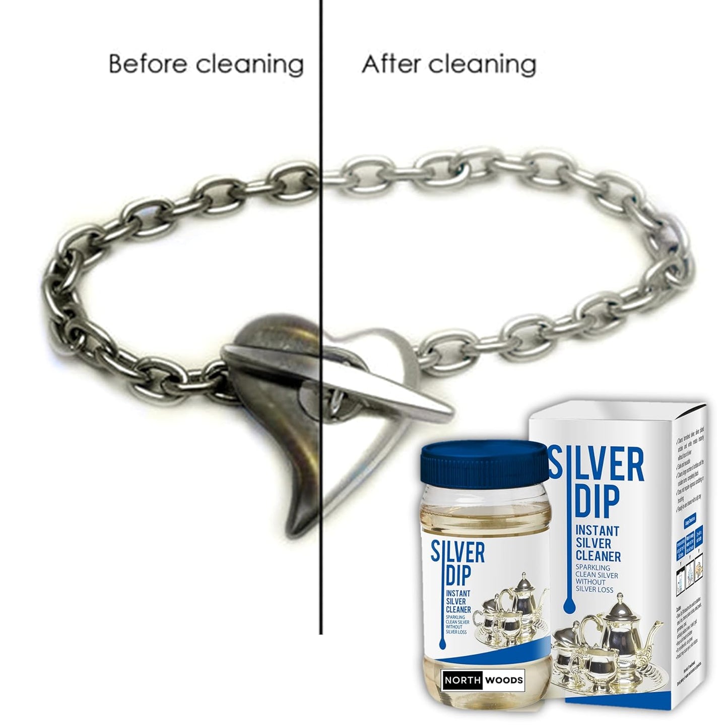 Silver Dip™ - Instant Jewellery & Silver Cleaner (Buy 1 Get 1 Free🔥)