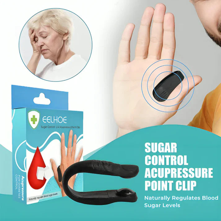 Acuplus+ Sugar Control Acupressure Point Clip - Buy 1 Get 1 FREE🔥 whatadealofficial