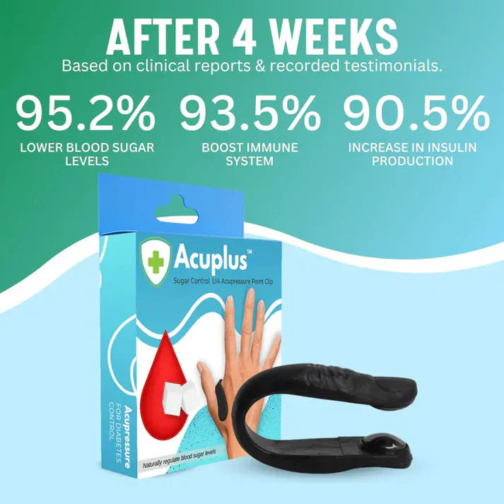 Acuplus+ Sugar Control Acupressure Point Clip - Buy 1 Get 1 FREE🔥 whatadealofficial